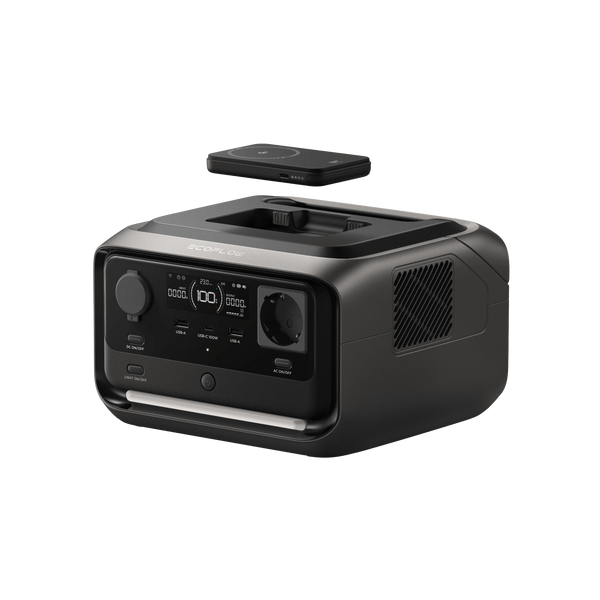 Зарядна станція EcoFlow RIVER 3 Max Plus Wireless (EFRIVER3MP-Wireless-EU-CBOX) EFRIVER3MP-Wireless-EU-CBOX фото