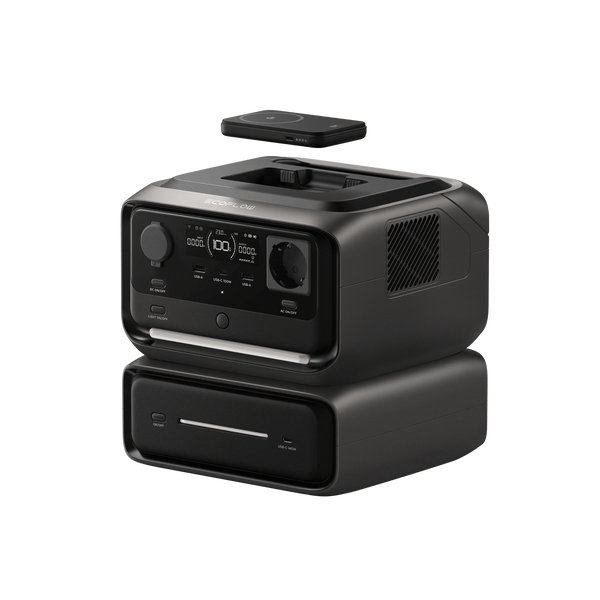 Зарядна станція EcoFlow RIVER 3 Max Plus Wireless (EFRIVER3MP-Wireless-EU-CBOX) EFRIVER3MP-Wireless-EU-CBOX фото